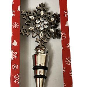 Christmas Snowflake ~ Wine Stopper